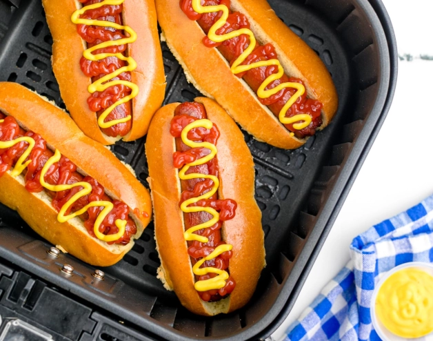 air fryer hot dogs air fryer hot dogs