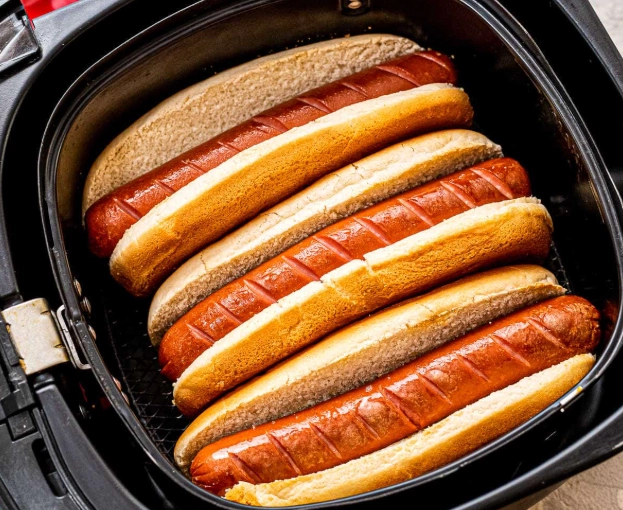 air fryer hot dogs air fryer hot dogs