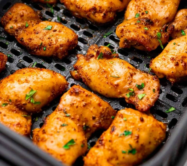 crispy chicken thighs air fryer crispy chicken thighs air fryer