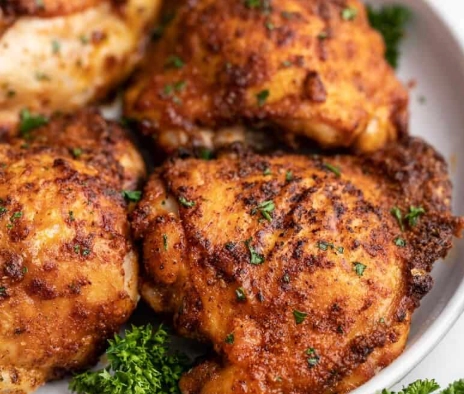 air fryer chicken thighs air fryer chicken thighs