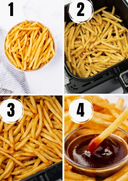 best way to reheat french fries