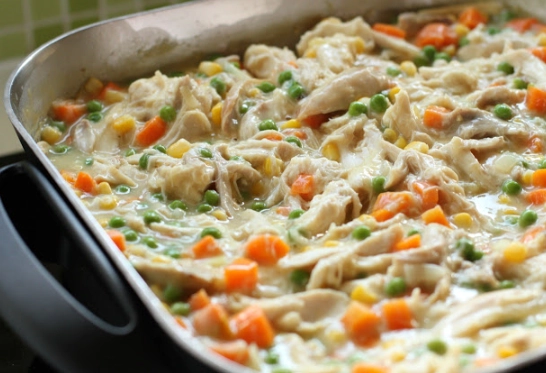 easy chicken and vegetable casserole