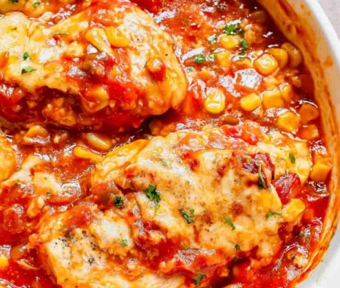 salsa chicken thighs recipe