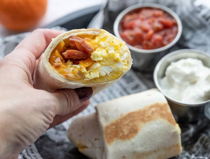 freezer breakfast burritos