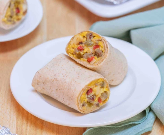 make ahead breakfast burritos