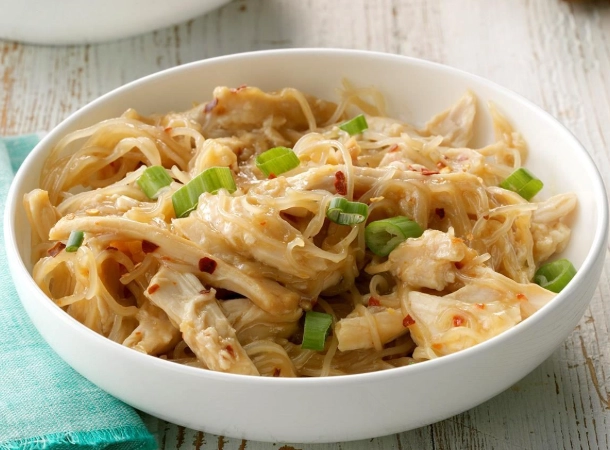 healthy shredded chicken recipes