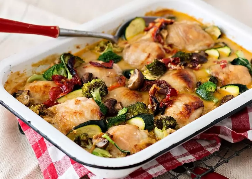 easy chicken and vegetable bake easy chicken and vegetable bake
