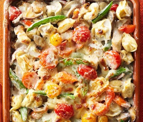 chicken vegetable casserole recipe