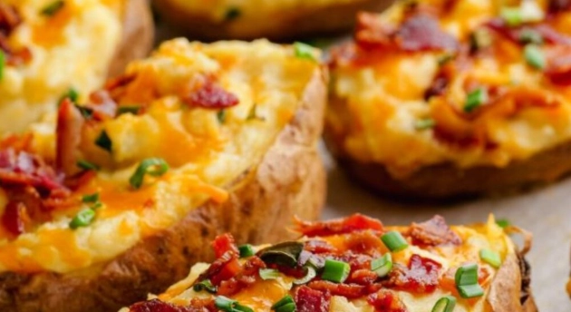 air fryer twice baked potatoes recipe air fryer twice baked potatoes recipe