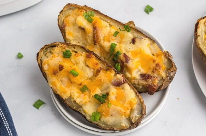 how to make twice baked potatoes in air fryer how to make twice baked potatoes in air fryer