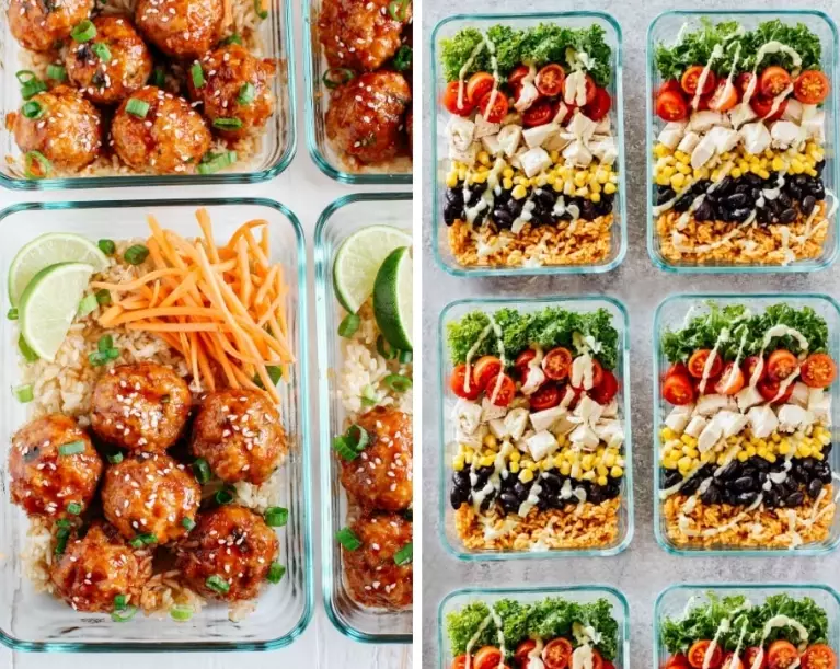 weekly lunch prep