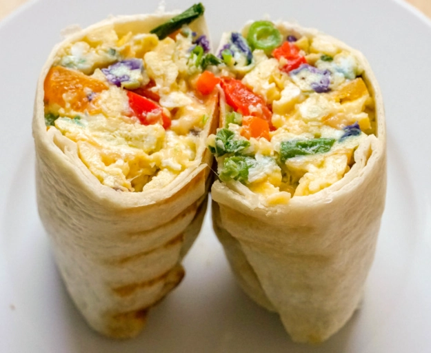 meal prep burritos