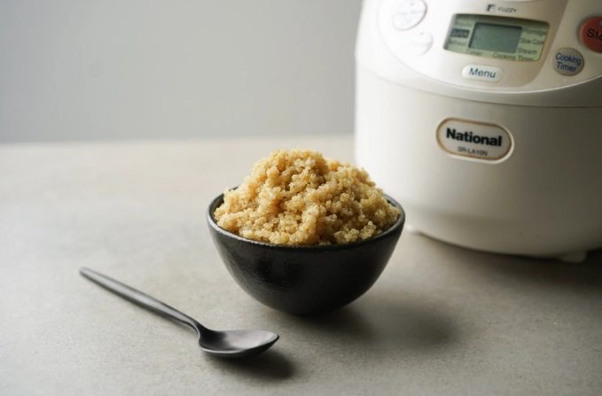 quinoa in rice cooker