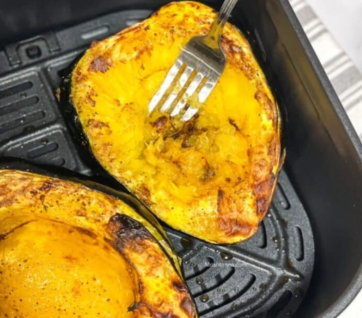 acorn squash air fryer recipe
