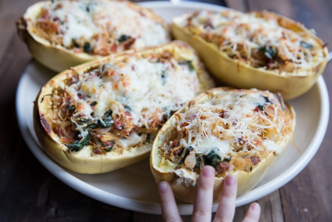 spaghetti with squash recipe