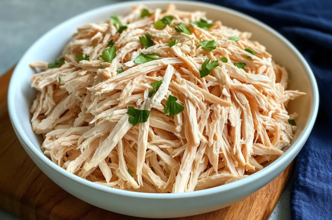easy shredded chicken recipes