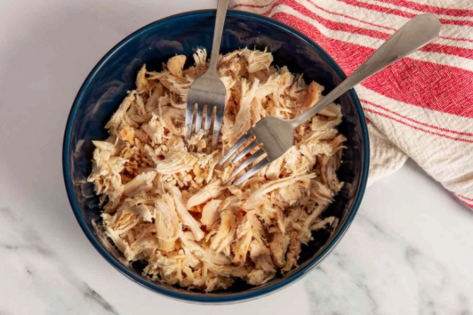 shredded chicken breast