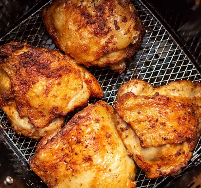 bone-in chicken thighs in air fryer