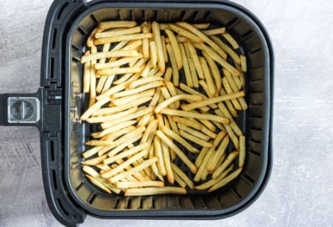 air fryer leftover fries