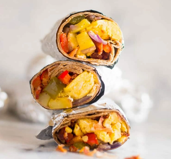 freezer breakfast burritos