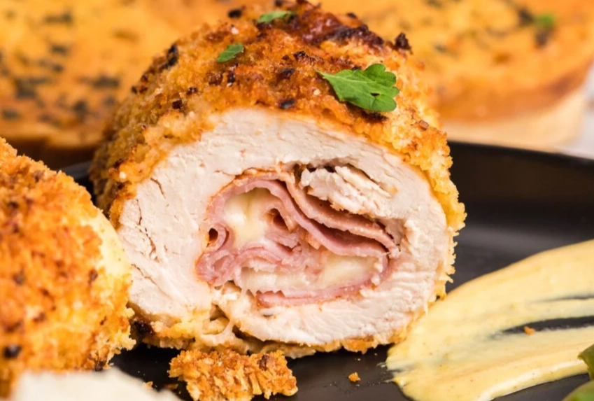 how to make chicken cordon bleu in air fryer