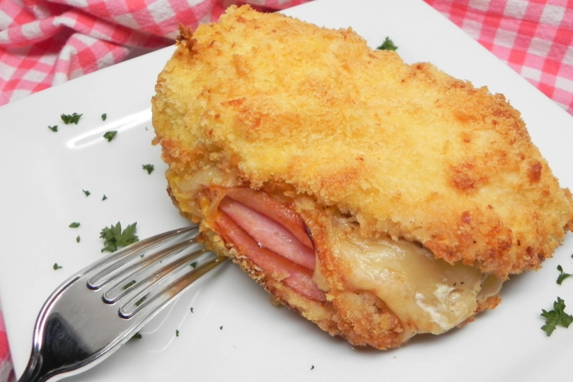 air fryer chicken cordon bleu