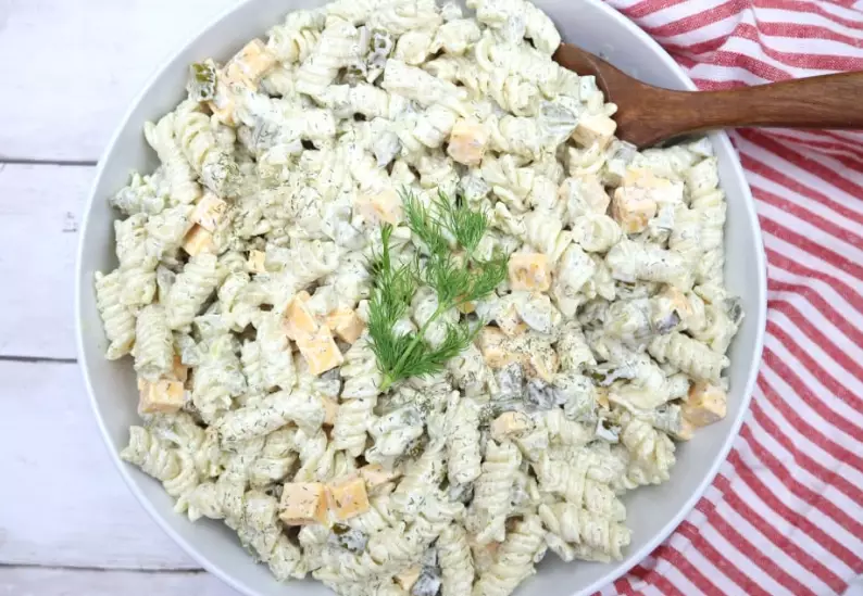 easy dill pasta salad recipe