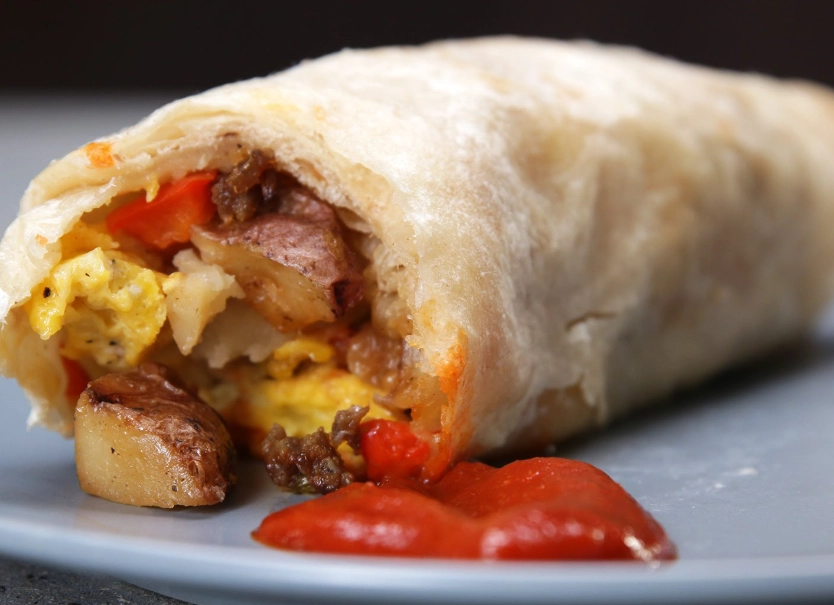 make ahead breakfast burritos