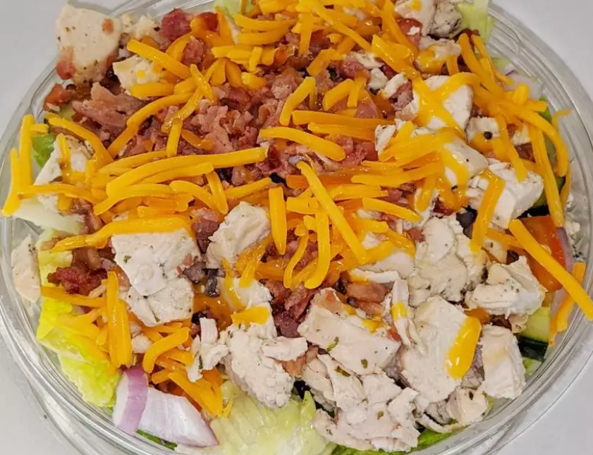 chicken bacon ranch salad