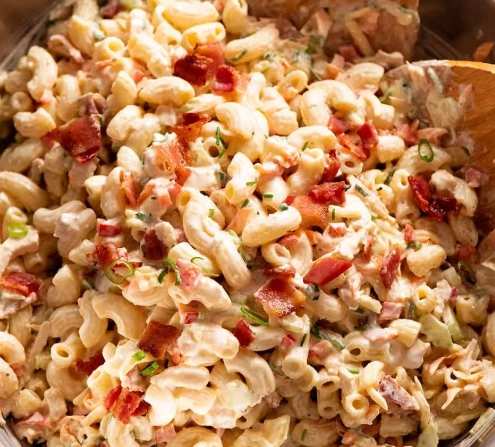 easy chicken pasta salad