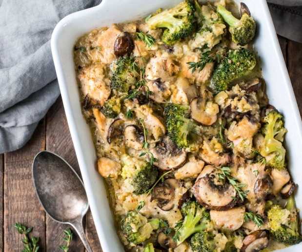 low carb chicken casserole