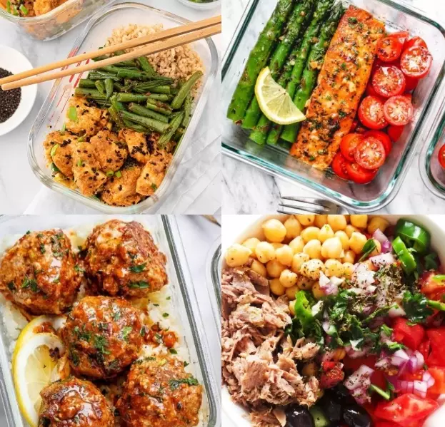healthy meal prep