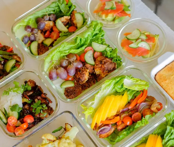 meal prep dishes