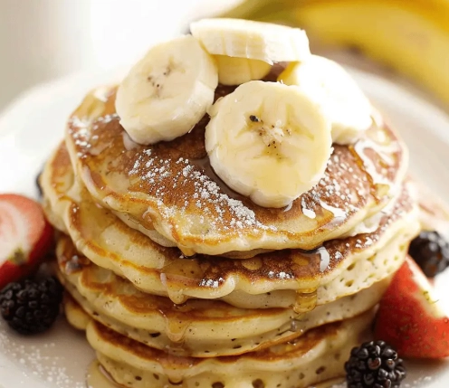 banana and protein pancakes