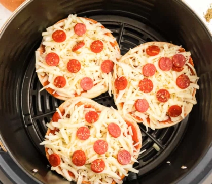 bagel bites air fryer temperature