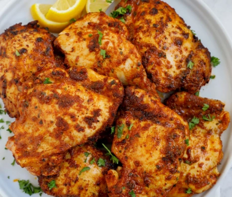 crispy air fryer chicken thighs crispy air fryer chicken thighs