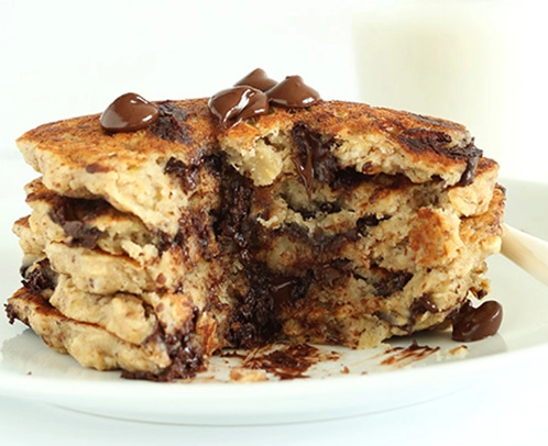 chocolate chip pan cake