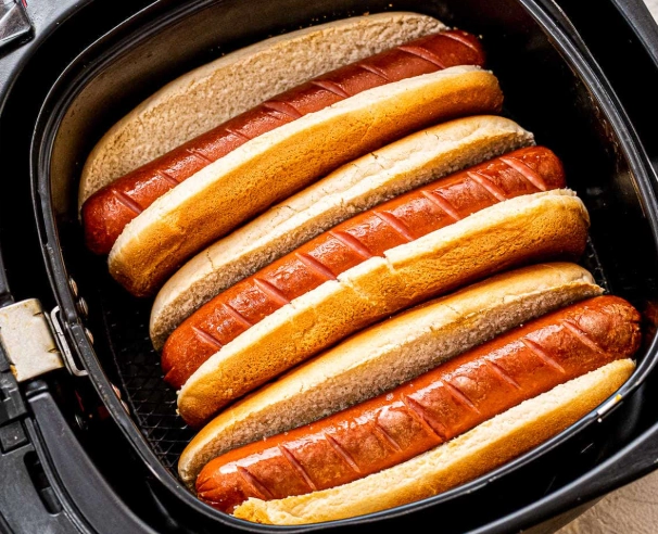 how to cook hot dogs in air fryer