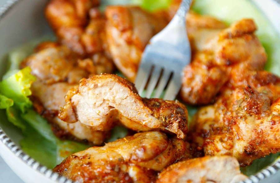 crispy chicken thighs air fryer