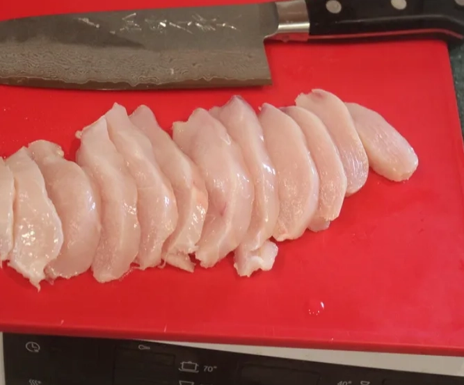 how to cook thin sliced chicken breast