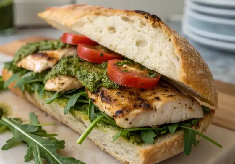 pesto chicken sandwich recipe