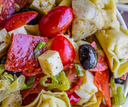 easy tortellini salad