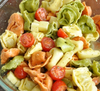easy tortellini salad