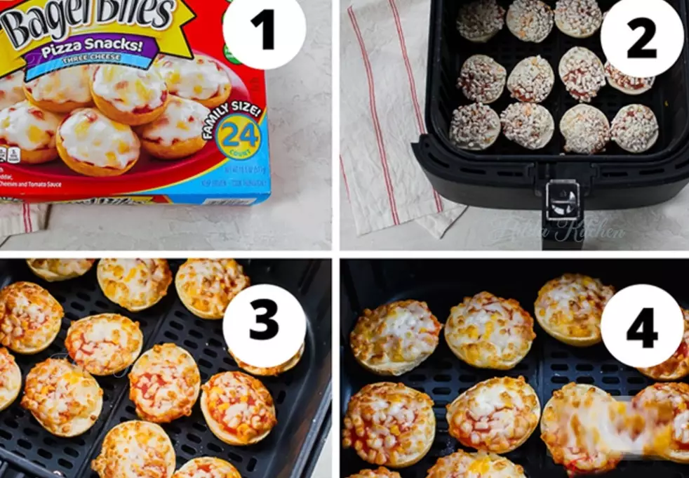 bagel bites air fryer time