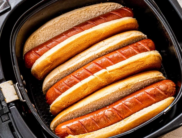 how to cook hot dogs in air fryer