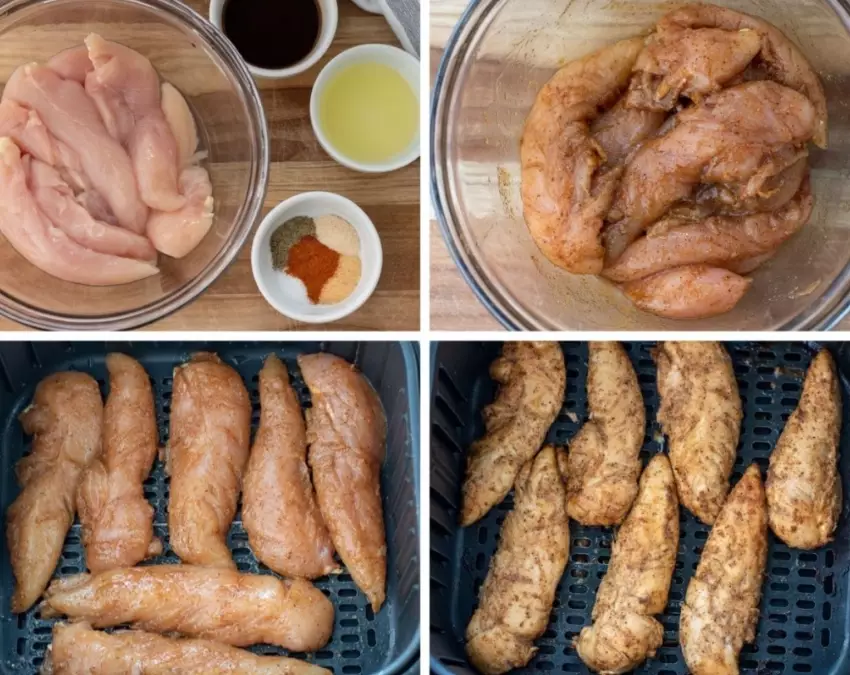 healthy chicken tenders air fryer
