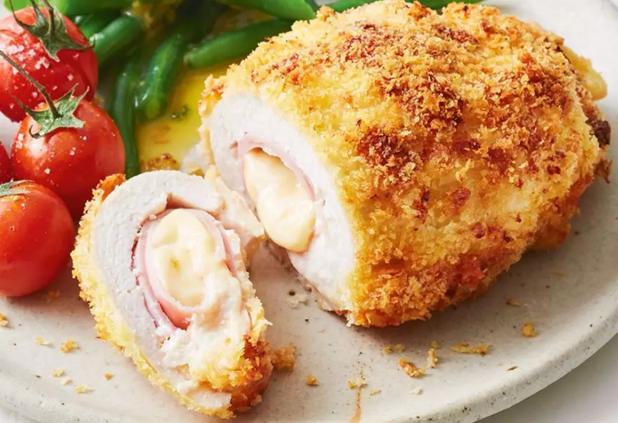 healthy chicken cordon bleu recipe