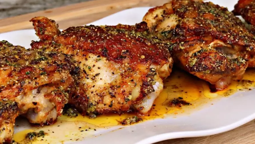 crispy air fryer chicken thighs crispy air fryer chicken thighs