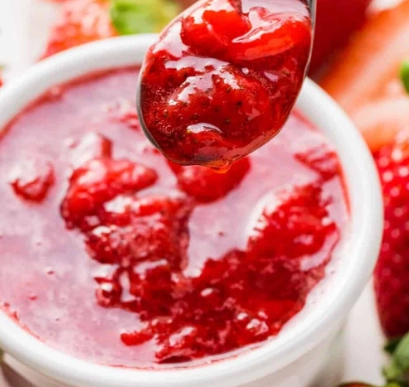 homemade strawberry sauce