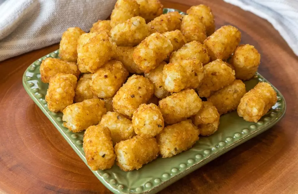 air fryer tater tots temperature